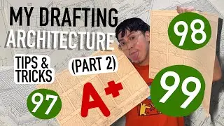 REACTING TO MY FIRST YR ARCHITECTURE DRAFTING PLATES (Part 2) | Philippines