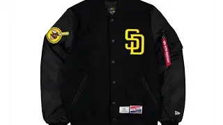New Era x Alpha Industries San Diego Padres MA-1 Wool Varsity Jacket: Unboxing & Review