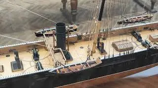 CSS Alabama Shipbuilders Scale Model