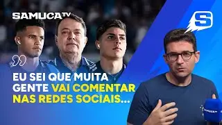 SAMUEL VENÂNCIO: 'NÃO PODE SE TORNAR UM NADA MAIS SERVE NO CRUZEIRO