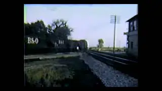 (4k) Sterling, OH - B&O, CL&W, and Erie Junction #22