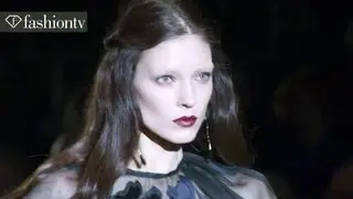 First Look - Gucci Fall 2012 ft Anja Rubik and Natasha Poly at Milan Fashion Week | FashionTV