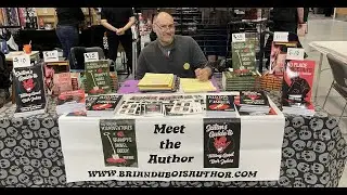 Interview With Author Brian DuBois at NJ Horror Con, April 2024