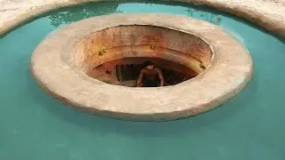 Amazing creative dig build most secret underground hole with swimming pool by ancient skills