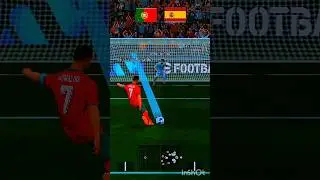 Spain vs Portugal penalty shoot out 🇪🇸 🇵🇹 #shorts
