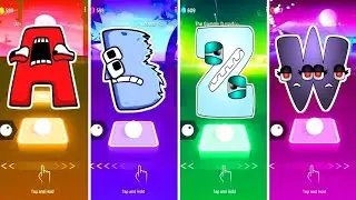 Angry-Alphabet-Lore-A🆚B🆚Alphabet-Lore-Z🆚W-Tiles Hop EMD Rush!