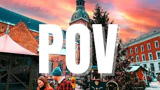 Pov : You are experiencing winter in Riga ,Latvia ❄️