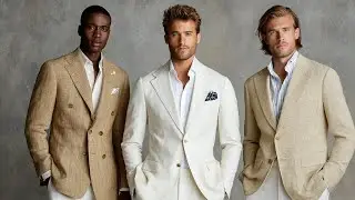 Ralph Lauren SS 2026 | Cream & Camel Neutrals &ndash; Refined Summer Looks for Men