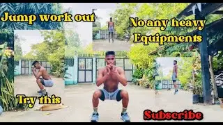 Day 9 Jump work out And journey to dunk| SQUAT JUMP and SQUAT |@poypoyactub1786
