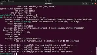 systemctl  status -service- ; timedatectl