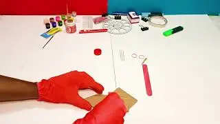 Hand Made cardboard DIY CATAPULT(rubber band ball thrower) - easy to do #diy #doityourself #craft