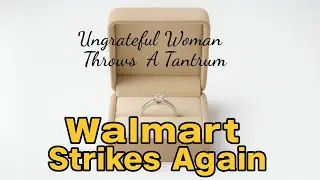 Walmart Strikes Again - Ungrateful Women Throws A Tantrum Because He Proposed With A Walmart Ring