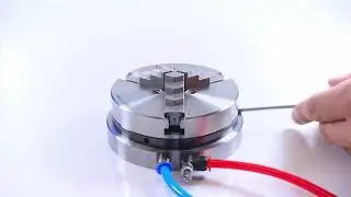 Pr&auml;zisions-Pneumatikfutter f&uuml;r die Messtechnik
