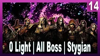 Darkest Dungeon Challenge Run Playthrough - No Light, All Bosses, Stygian | 14