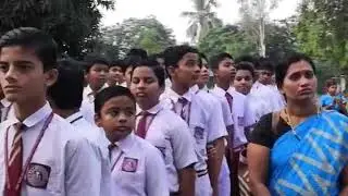 IMST School Scout Troop Parade - Independence day 2019