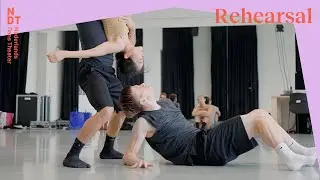 Rehearsal world premiere - Imre van Opstal & Marne van Opstal (NDT 1 | In/with/in)