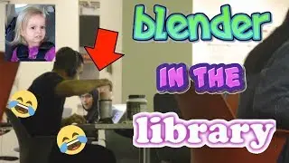 Using a BLENDER in the Library PRANK (Part 1 Teaser)