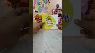 Birthday card ഉണ്ടാക്കിയാലോ😍|Artistic Accord #shortvideo #shorts #shortsviral #diy #birthday #cards