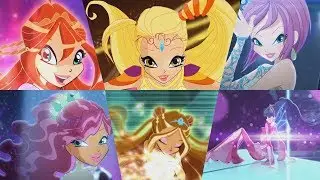 Winx Club - All Transformations up to Onyrix English HD!