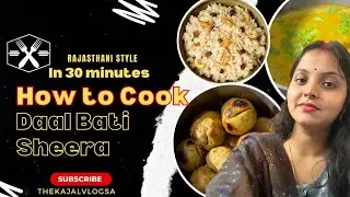 dal baati recipe | rajasthani dal bati churma | dal baati in appe pan