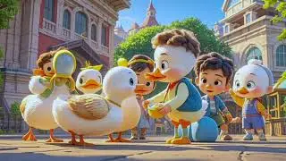 Quack, Quack, Waddle, Waddle | Fun Duck Dance Song | Baby Shark Kids A Lots of Songs