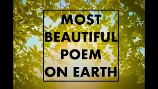 Perhaps the Most Beautiful French Poem of All Times