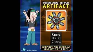 Stun Enemies with Turbo Boost Ripper Artifact!
