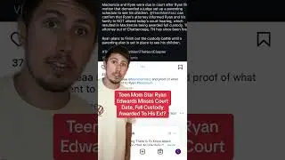 Teen Mom Star Ryan Edwards Misses Court Date, Ex Awarded Full Custody!?