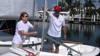 Isles Yacht Club Rigging a Dinghy