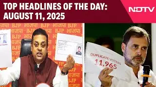 Parliament Session | 'Vote Theft' Showdown In Parliament Today | Top Headlines Of August 11, 2025