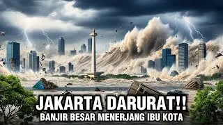 JAKARTA BANJIR BESAR HARI INI | TANGGUL JEBOL, SUNGAI MELUAP, RIBUAN RUMAH TERENDAM