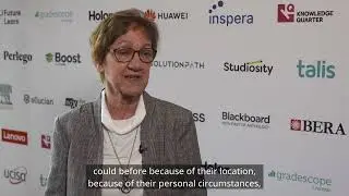 Diana Laurillard at THE Digital Universities Week UK 2022