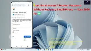 Как восстановить пароль Gmail БЕЗ резервного адреса электронной почты или телефона (2026)✅
