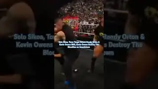 #wwe #smackdown Solo Sikoa, Toma Tango Attack Randy Orton, Kevin Owens, RKO, Ko, Destroy Bloodline