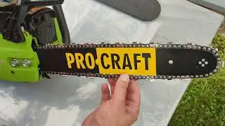 Натяжка Цепи на БЕНЗОПИЛЕ ProCraft - K450