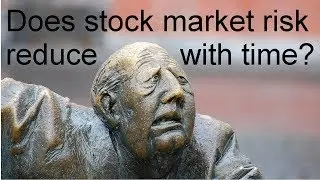 Will stock market risk reduce if I keep investing for a long time?