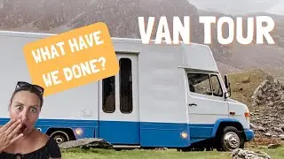 Mercedes Vario Van Tour..... Before we do something crazy to this Vario campervan