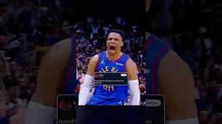 The Russell Westbrook experience 🤣 #shorts