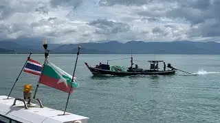 Boating Across the Andaman Sea to Myanmar