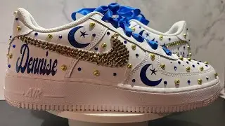 ✨Altering a sneaker for a quinceañera✨