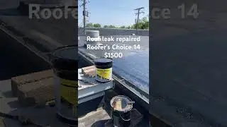 DIY #Roof #leak repaired $1500 #shorts #viral