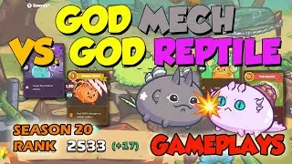 This is how God Mechs rule over God Reptiles | Juggling Balls + Twin Needle | Axie Infinity