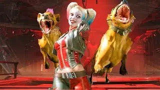 Injustice 2 All Super Moves on Red Sun Prison (Central Containment) (No HUD) 4k UHD 2160p