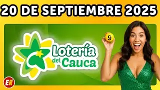 Resultados LOTERIA DEL CAUCA Hoy 20 de SEPTIEMBRE de 2025