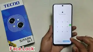 Tecno Spark go 1 Face Lock Kaise Lagaye || Tecno Spark go 1 Face Lock Settings | How To Lock Face