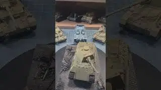 Junkyard Juggernauts- review of Model Tanks to be finished. #scalemodels #tankmodels