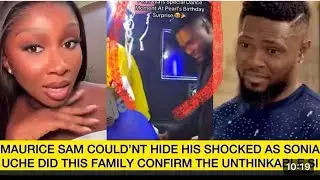 SONIA UCHE COULD’NT HIDE HER SHOCK AS HE SHOW UP ON HER STREAM MIDNIGHT FUN#soniauche#mauricesam 