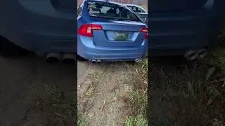 2015 Volvo s60 t5 catback straight pipe with dual tips. Cheap exhaust mod, and sounds good!