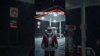 &ldquo;Santa Caught on Gas Station CCTV &ndash; Real Night Footage (2025)&rdquo; #horror #scary #santa#shorts