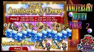 [FFRK] Phase 2 | 2nd Anniversary Celebration Relic Review | 100 Gem Draw
